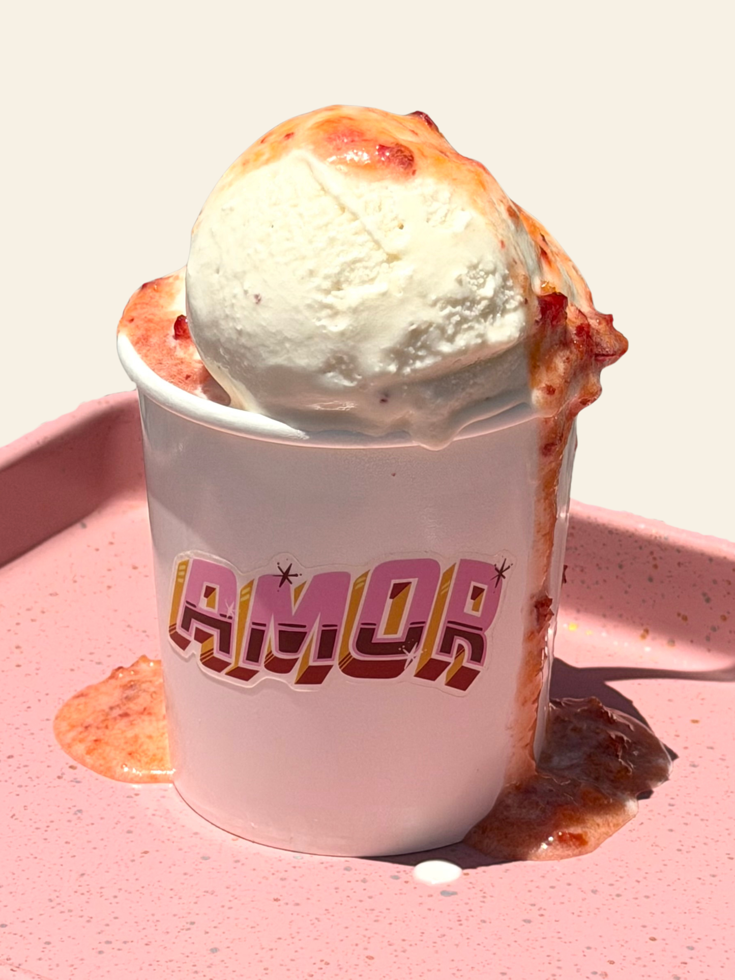 Amor Ice Cream Pint Preorder | Mazapán Peach | June 13