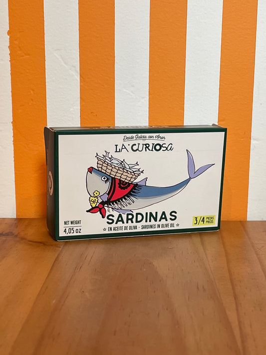La Curiosa Sardines in Olive Oil