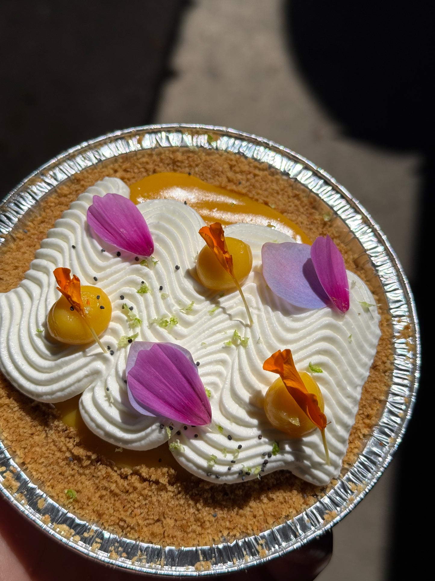 Leetsy Passionfruit Mini Pie | Pickup July 23 + 24