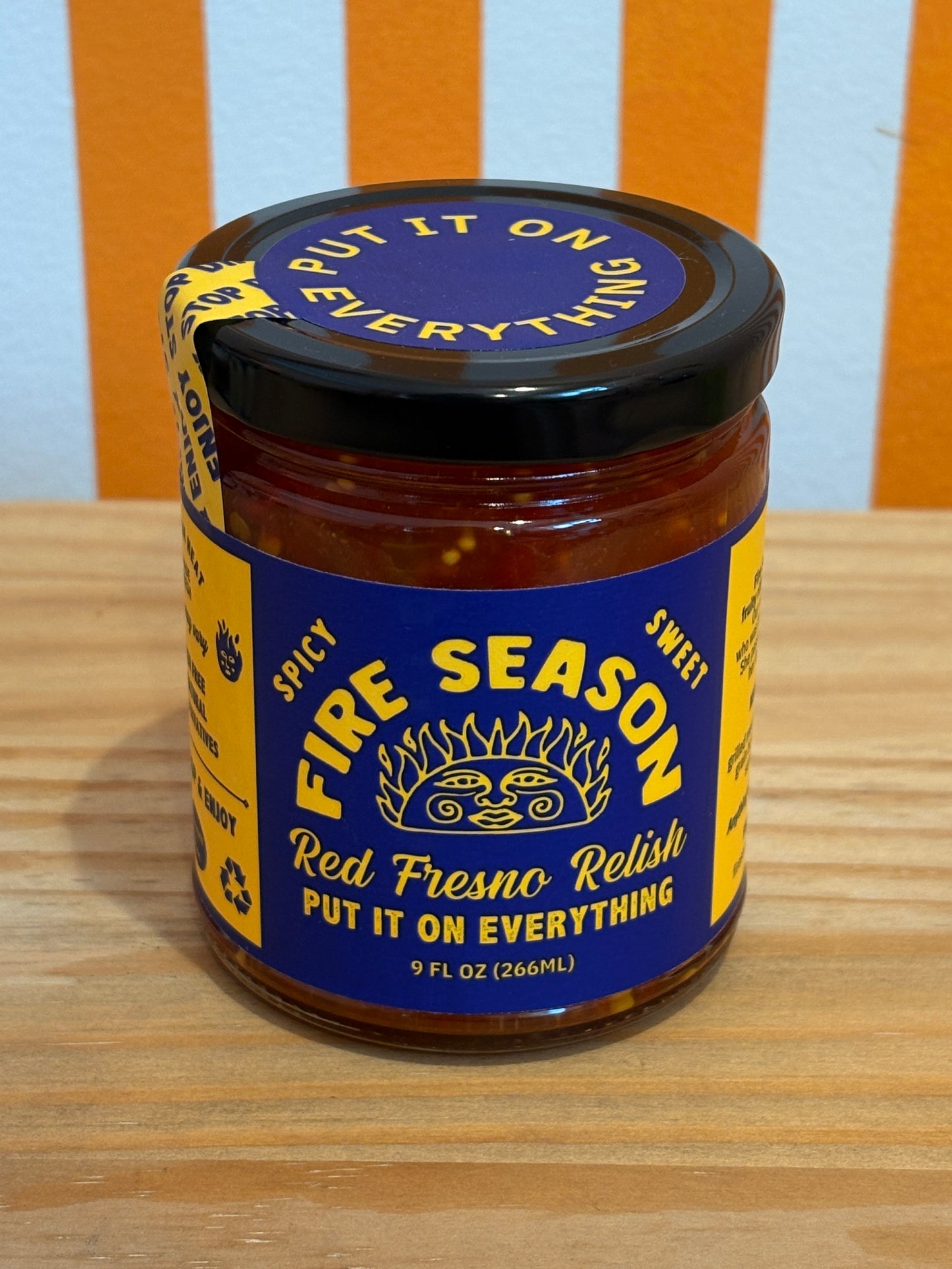 Fire Season Red Fresno Relish