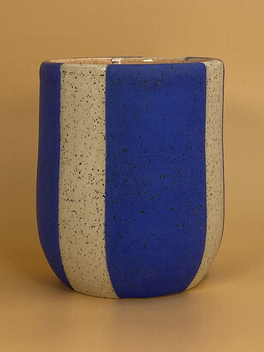 Mellow Ceramics Cup | Blue Stripe