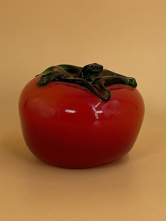 Vintage Glass Tomato