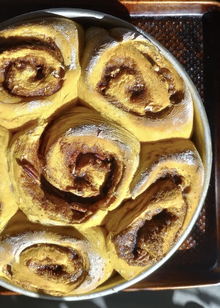 Astra Bakehouse Vegan Butternut Squash Cinnamon Roll | November 25