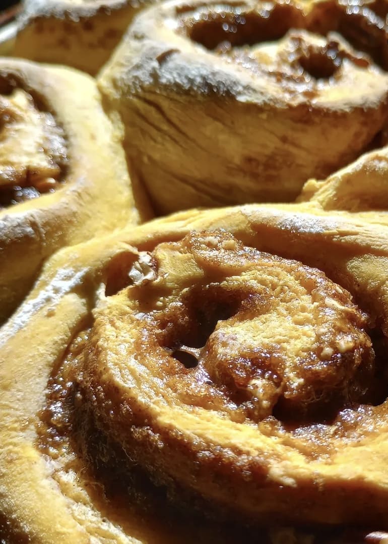 Astra Bakehouse Vegan Butternut Squash Cinnamon Roll | November 25