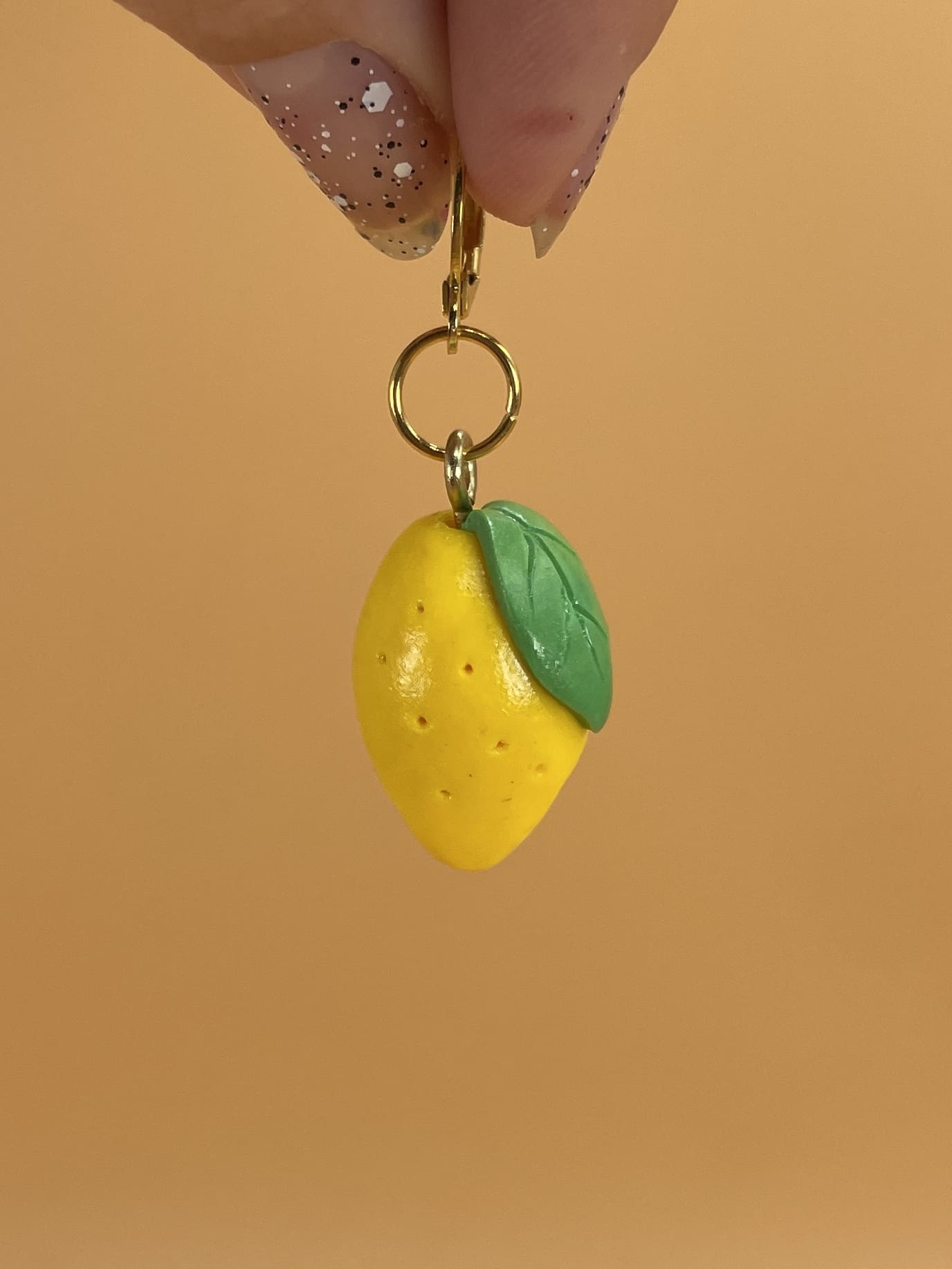 Resinuendo Charm Earring | Lemon