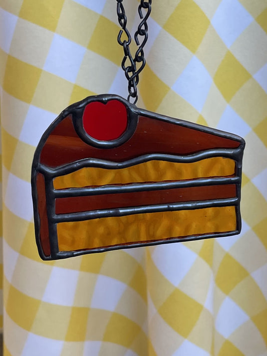 Botanic Beetle Stained Glass Hanging | Chocolate Cake