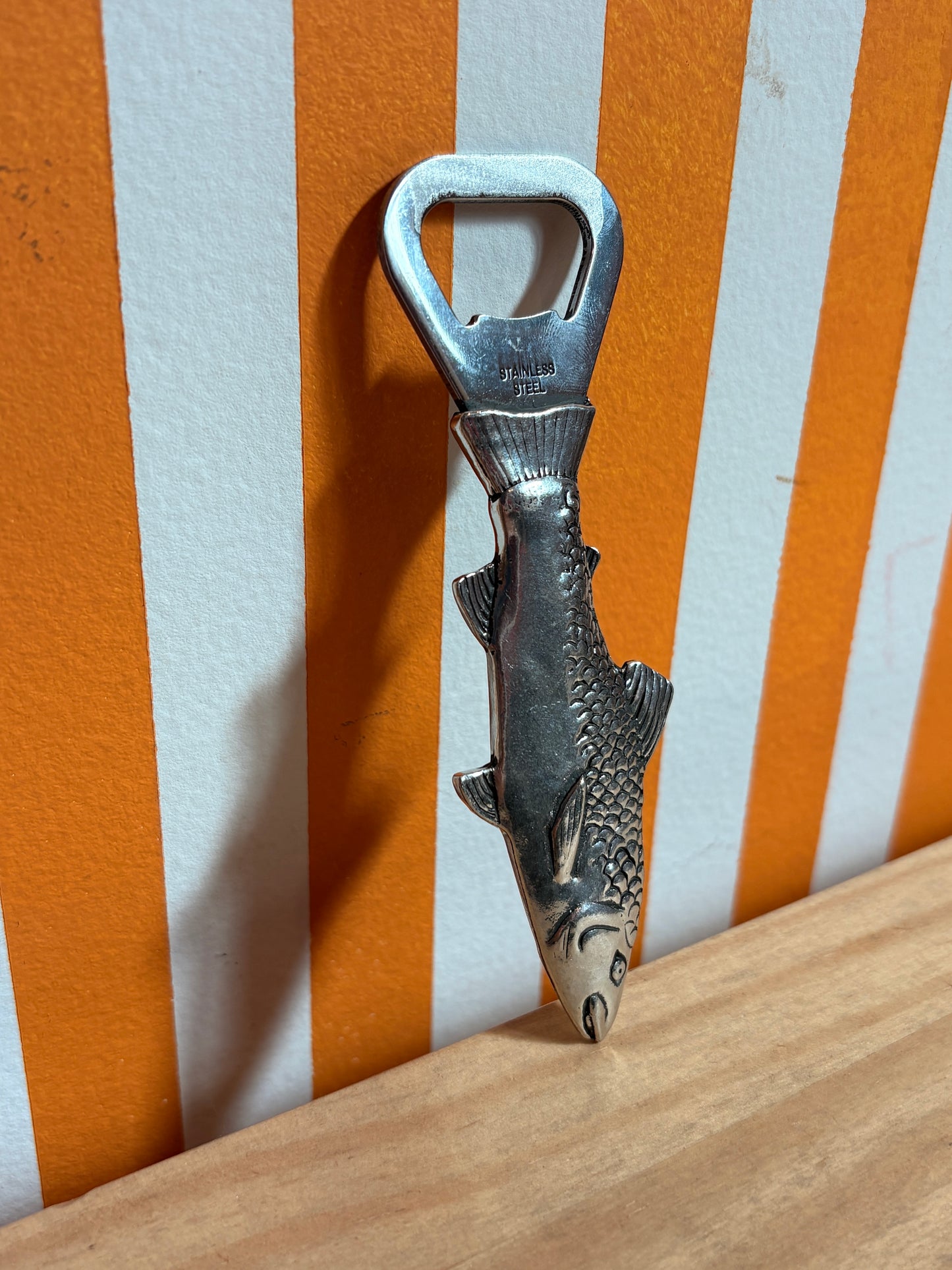 Stainless Steel Bottle Opener | Fish