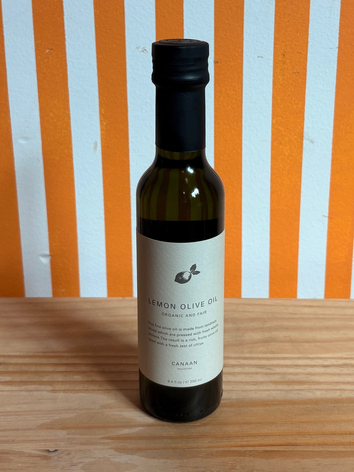 Canaan Palestine Lemon Organic Olive Oil