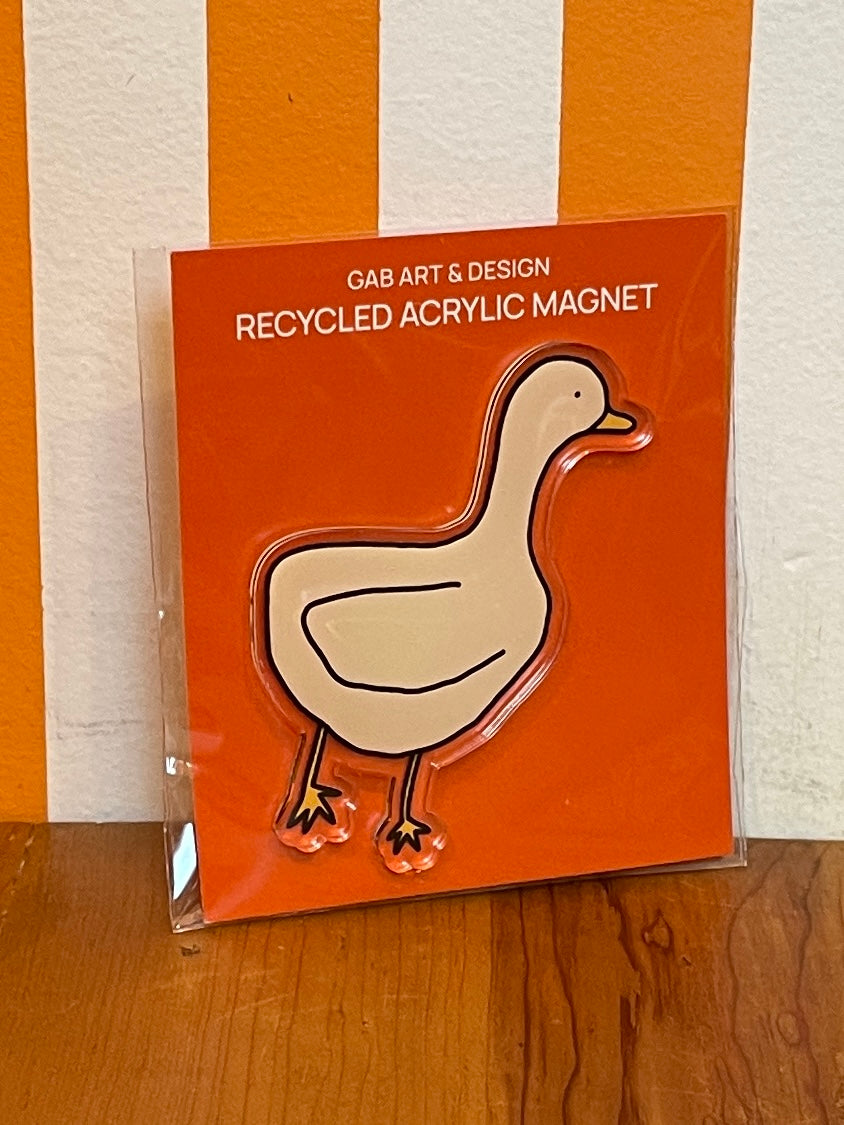 Acrylic Magnet | Duck