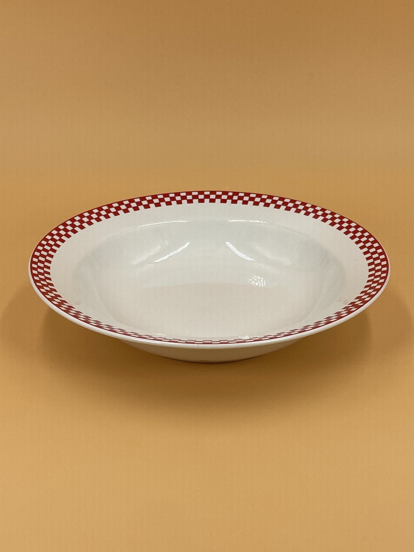Vintage Checkered Bowl | Made in Japan