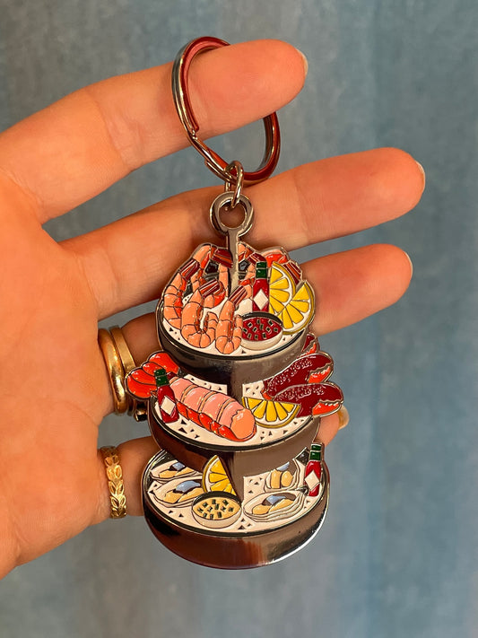 Keychain | Seafood Tower