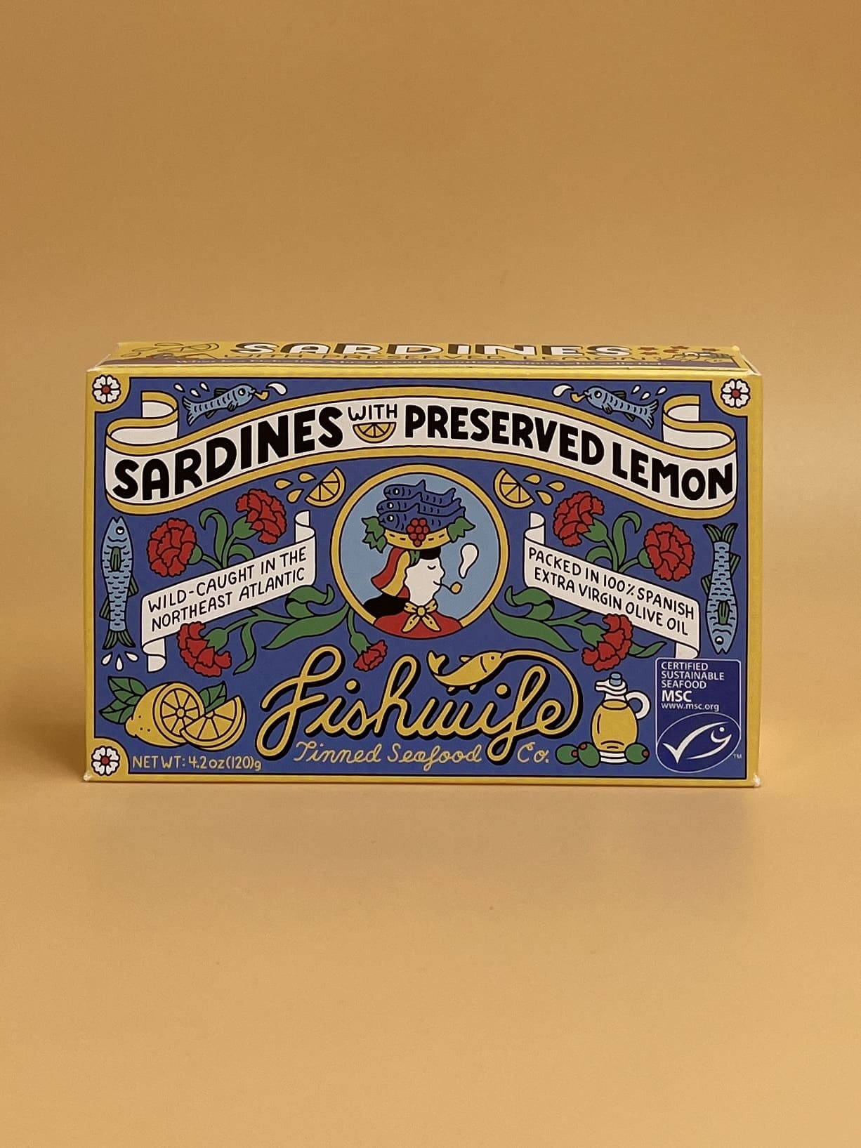 Fishwife Sardines with Preserved Lemon