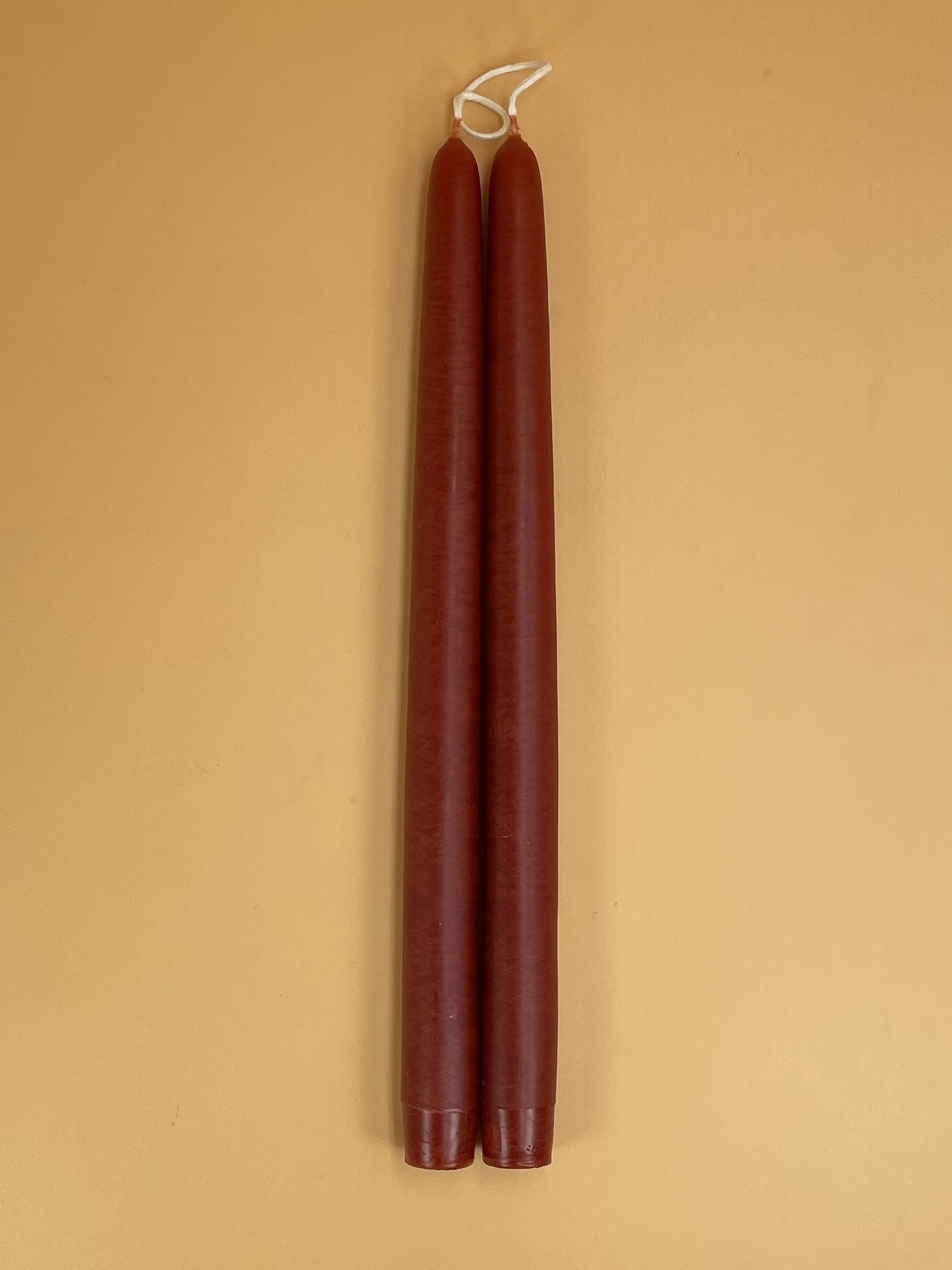 Handmade 12" Taper Candles - Pair of 2
