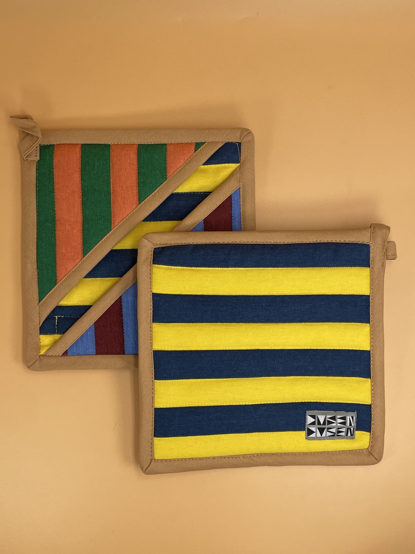 Dusen Dusen Pocket Pot Holders | Stripe