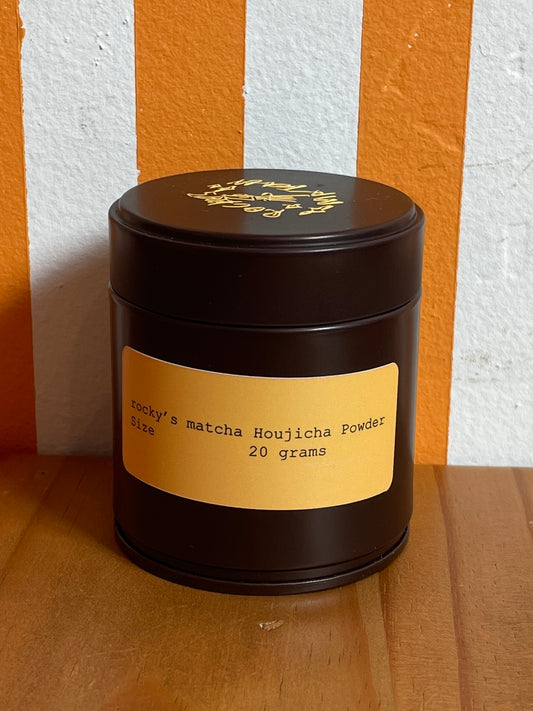 rocky’s matcha Houjicha