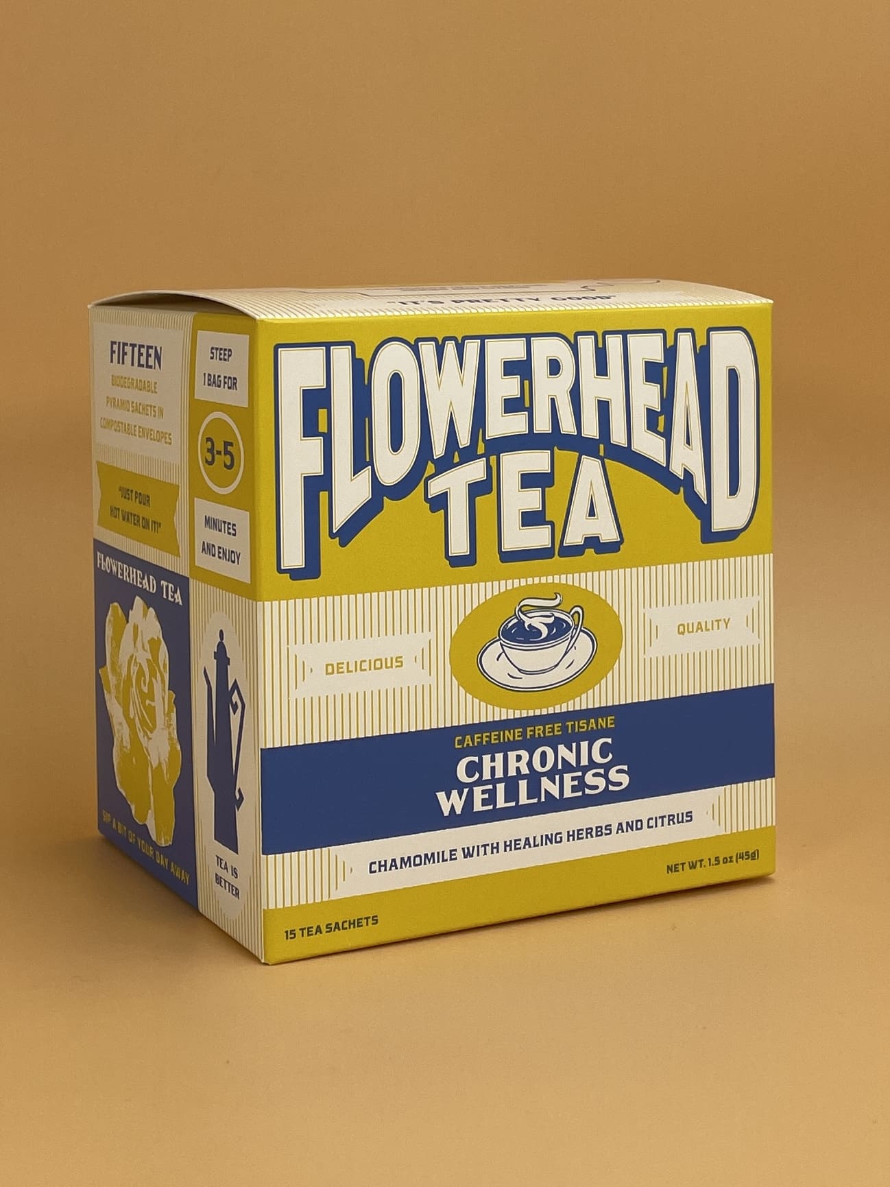 Flowerhead Tea Bags | Chronic Wellness