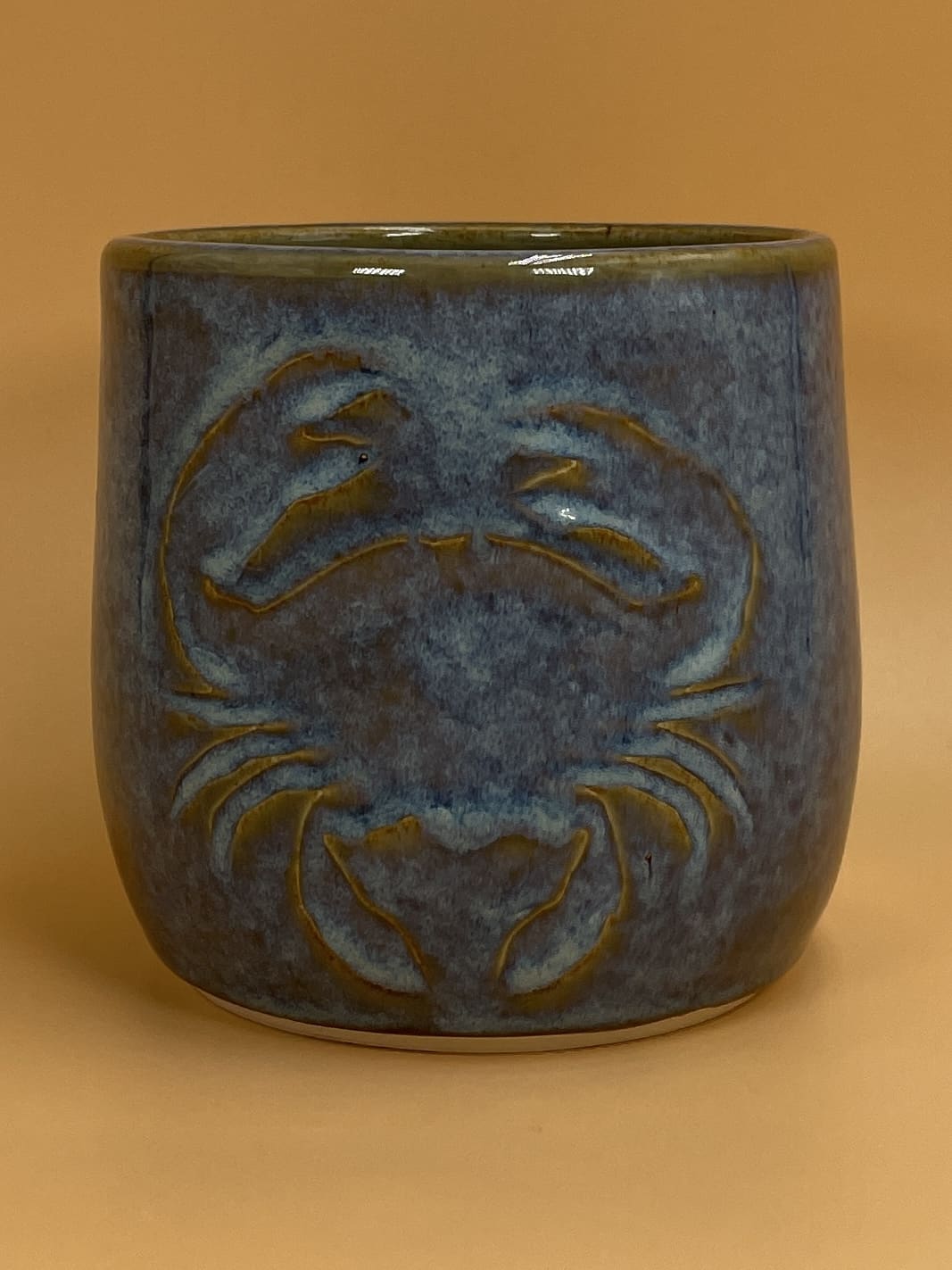 Black Slip Babes Blue Crab Vessel 4 1/4"