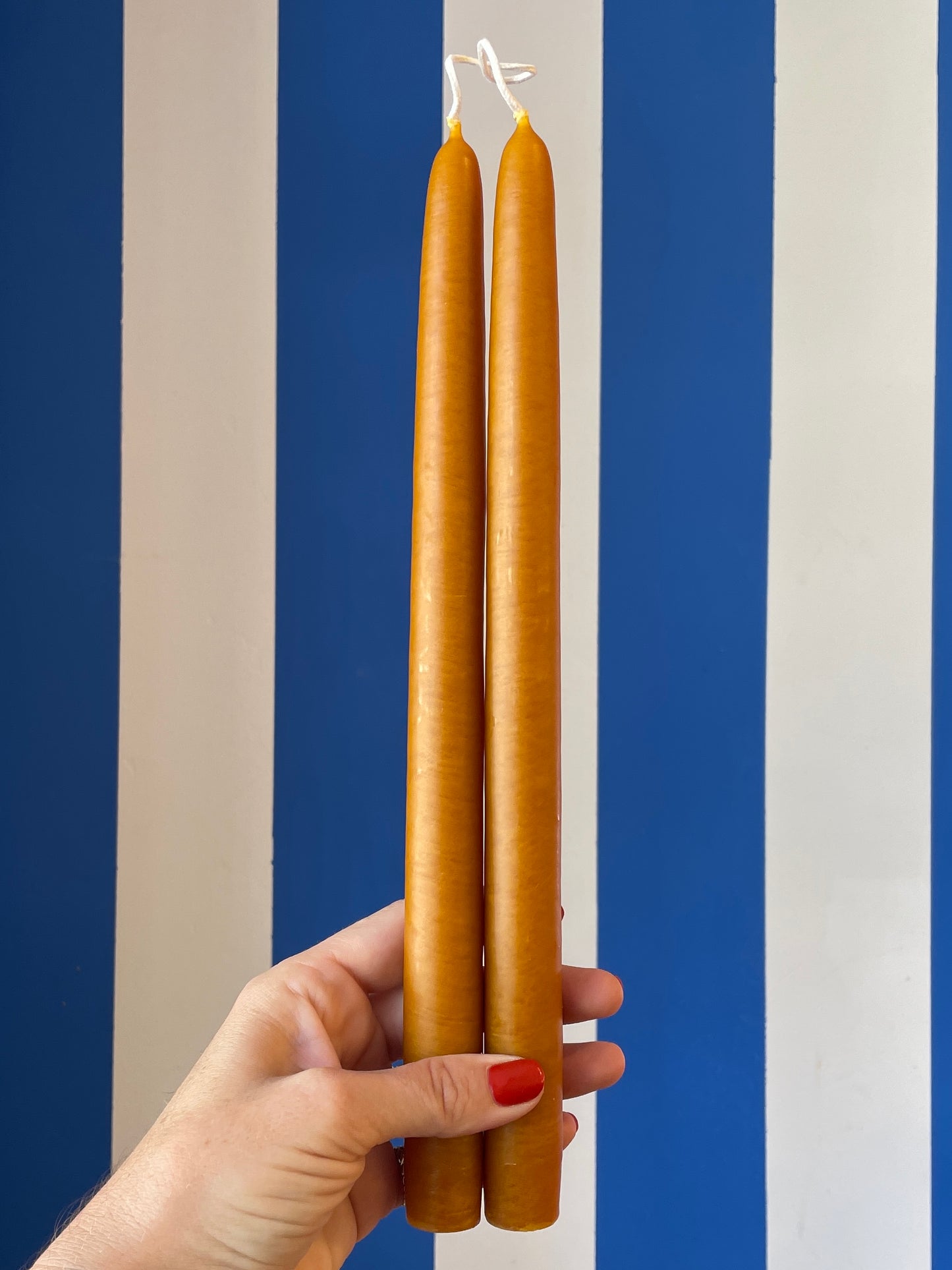 Handmade 12" Taper Candles | Pair of 2