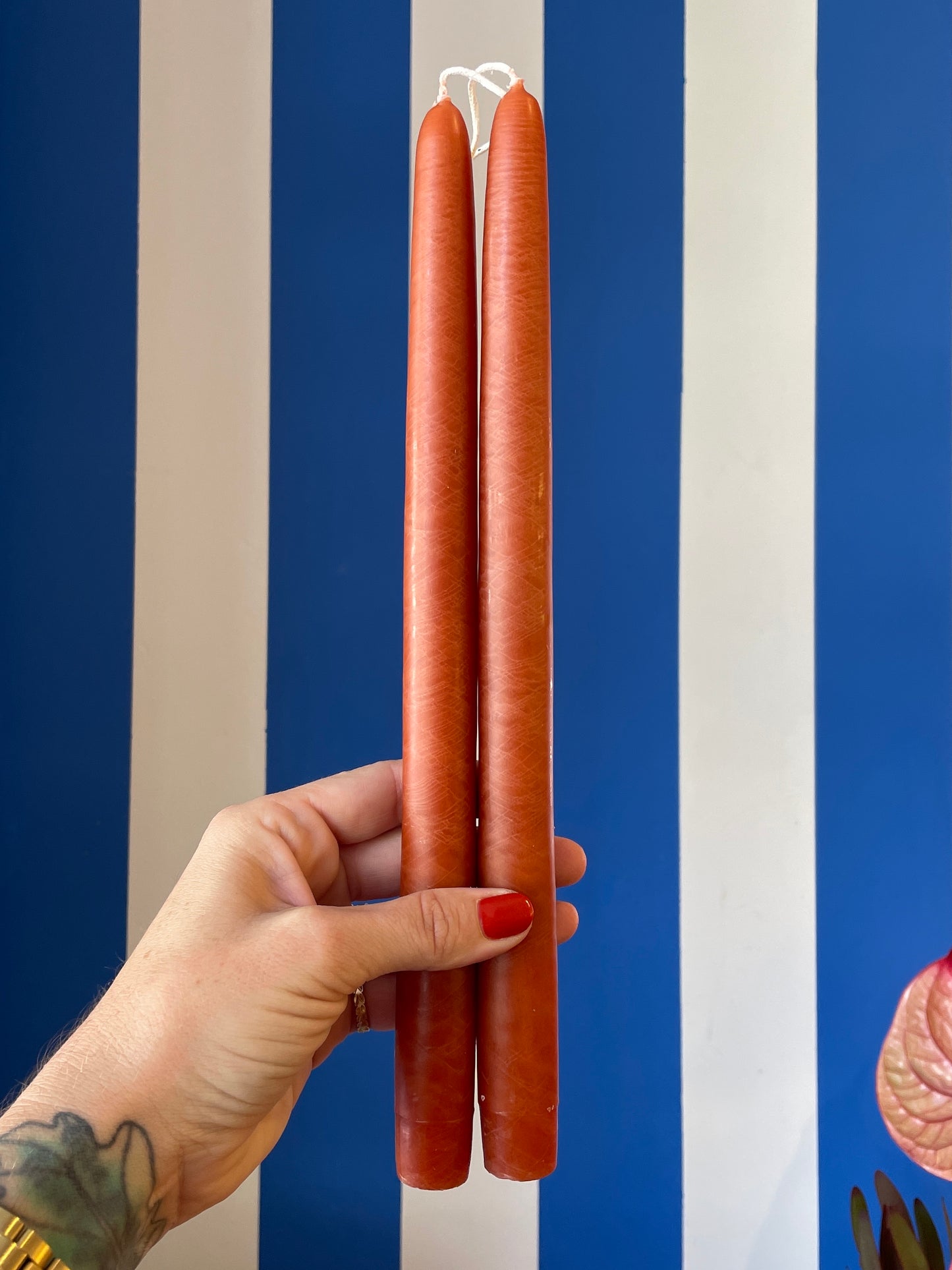 Handmade 12" Taper Candles | Pair of 2