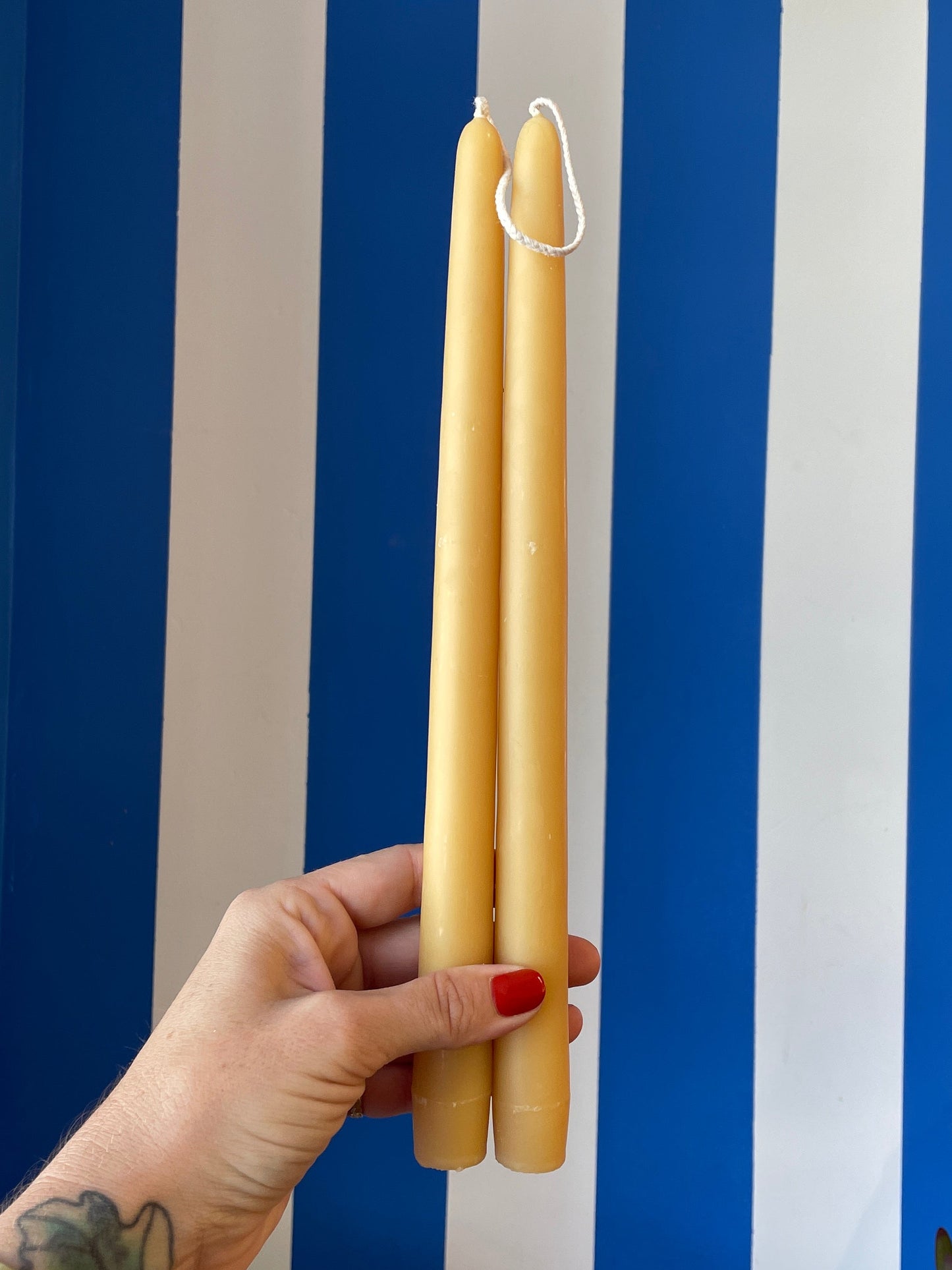 Handmade 12" Taper Candles | Pair of 2