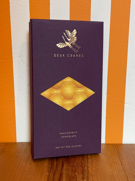 Deux Cranes Passionfruit Chocolate  (Vegan)