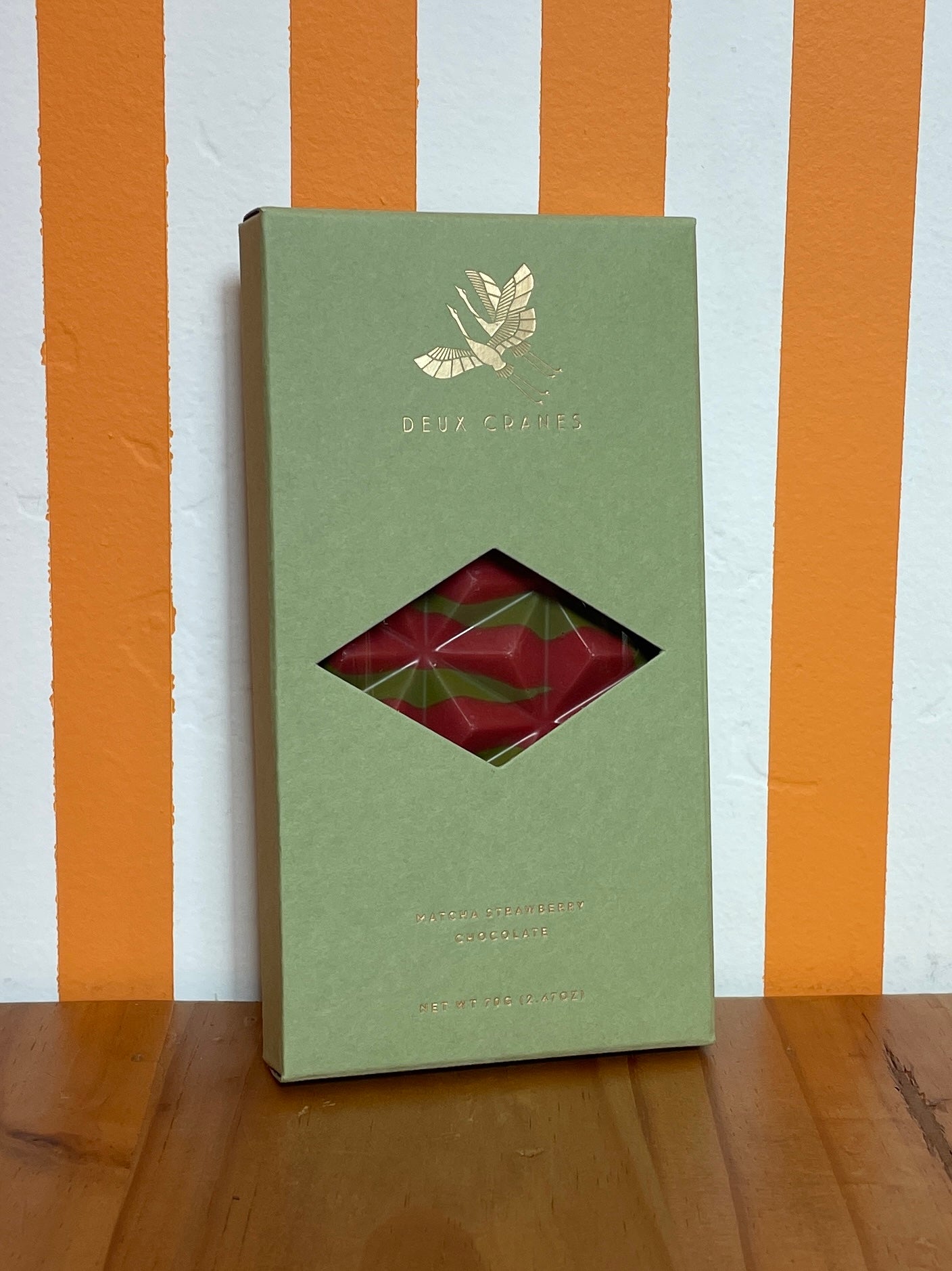 Deux Cranes Matcha Strawberry Chocolate