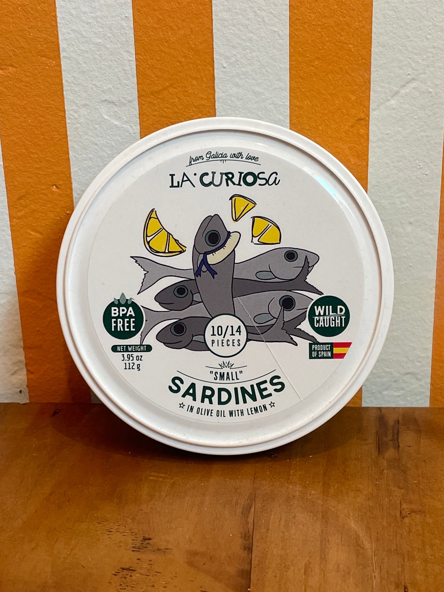 La Curiosa Small Sardines with Lemon