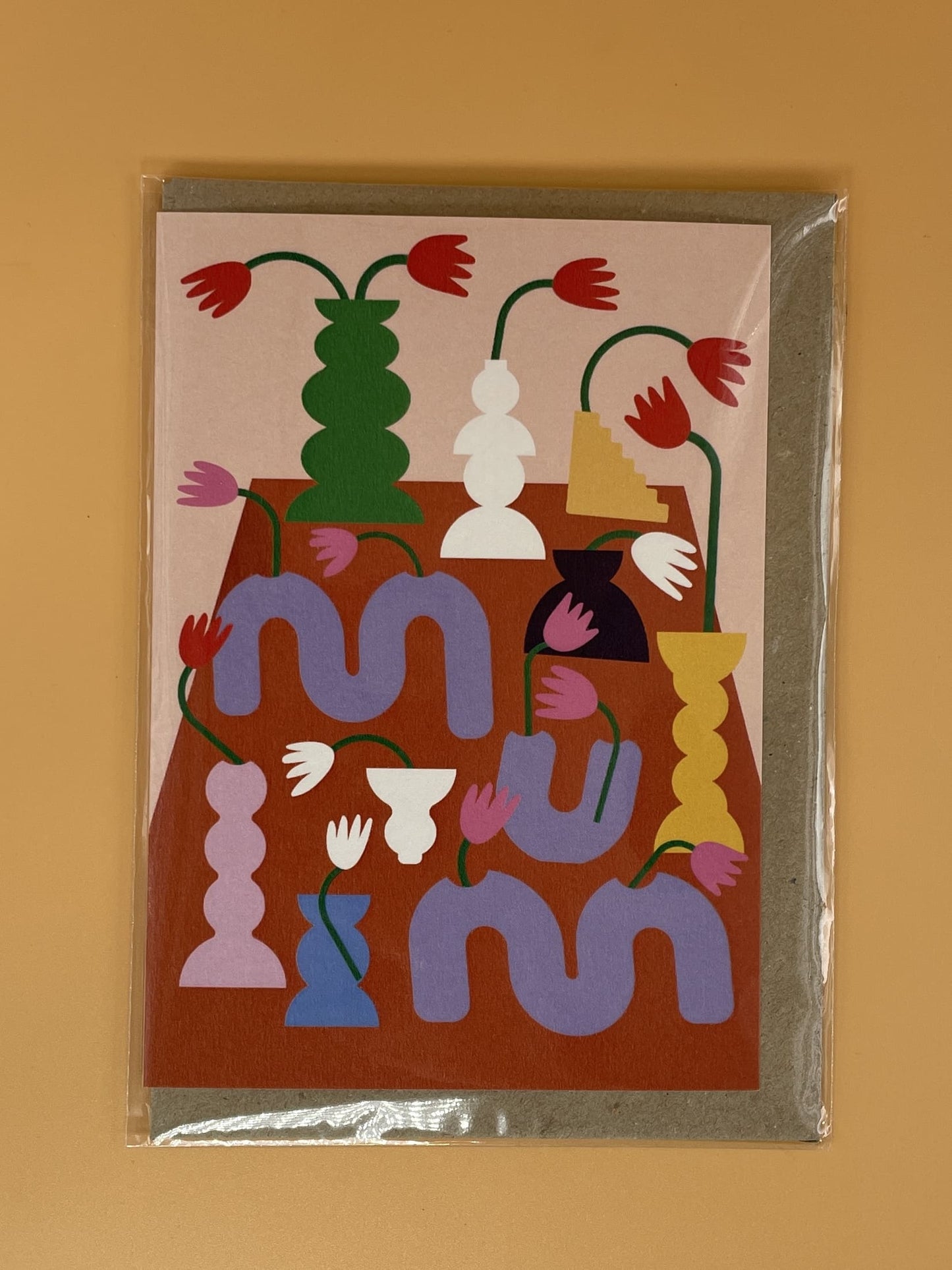 Greeting Card | Mum Vase
