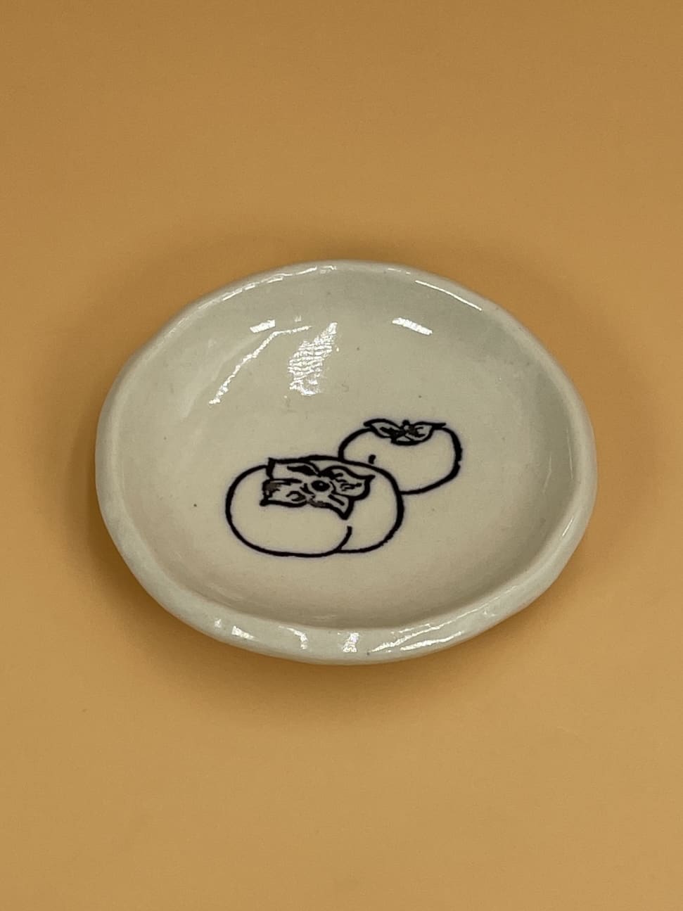 Black Slip Babes Painted Dish | 3 1/4”