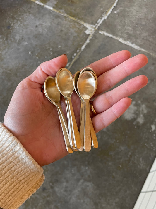 Handmade Brass Spice Spoon