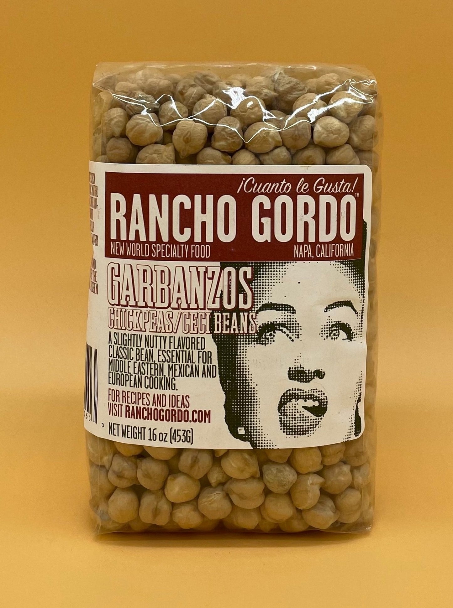 Rancho Gordo Heirloom Garbanzos (Chickpeas)