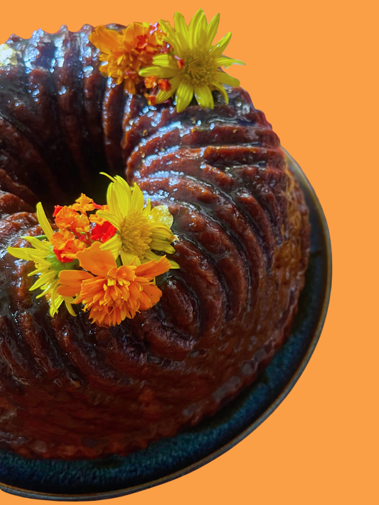 The Family Affair Pop-Up | Pan de Mujer Bakehouse's Sweet Potato Bundt Cake w/ Brown Butter & Piloncillo Rum Glaze (Vegan)