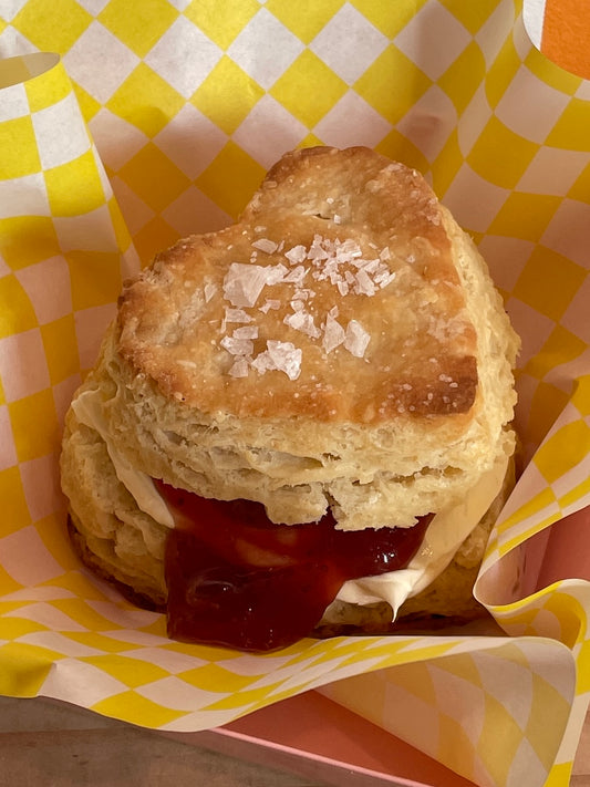 Heart Shaped Buttermilk Biscuit by Leetsy | Valentine's Day Pre-Order