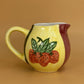 Vintage Hand Painted Fruit Small Pitcher / Creamer