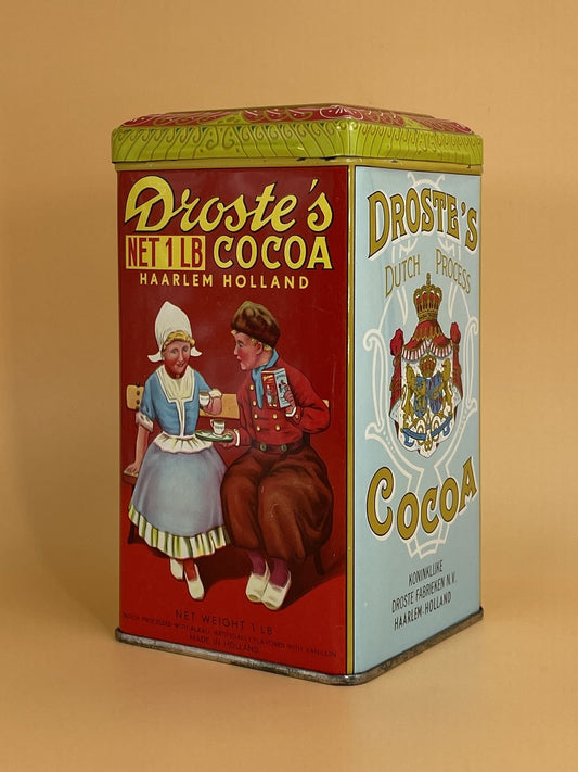 Vintage Dutch Hot Cocoa Tin