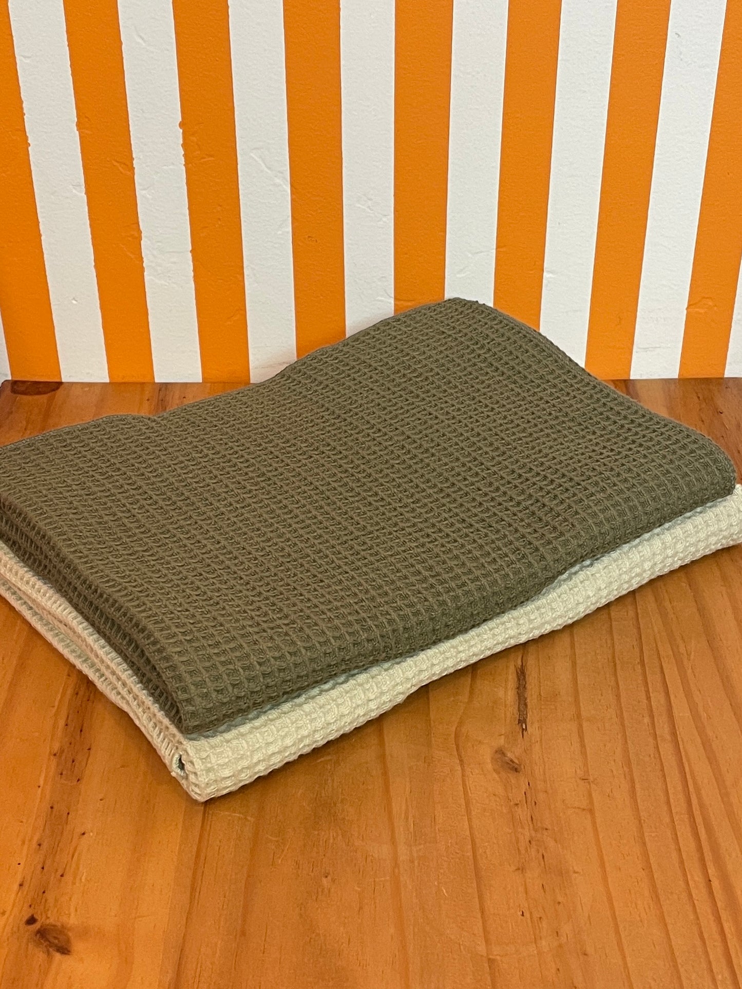 Hawkins New York Waffle Dish Towel Set | Olive + Sage