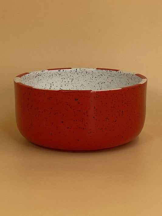 Art Schoool Dropout Shallow Bowl | Red