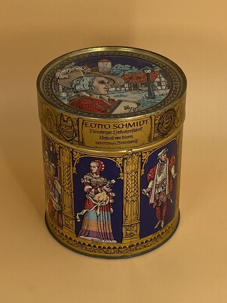 Vintage Medieval Tin