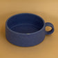 Lo-Fi Potter Shallow Coffee Cup | Blue