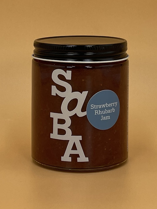 Saba Strawberry Rhubarb Jam