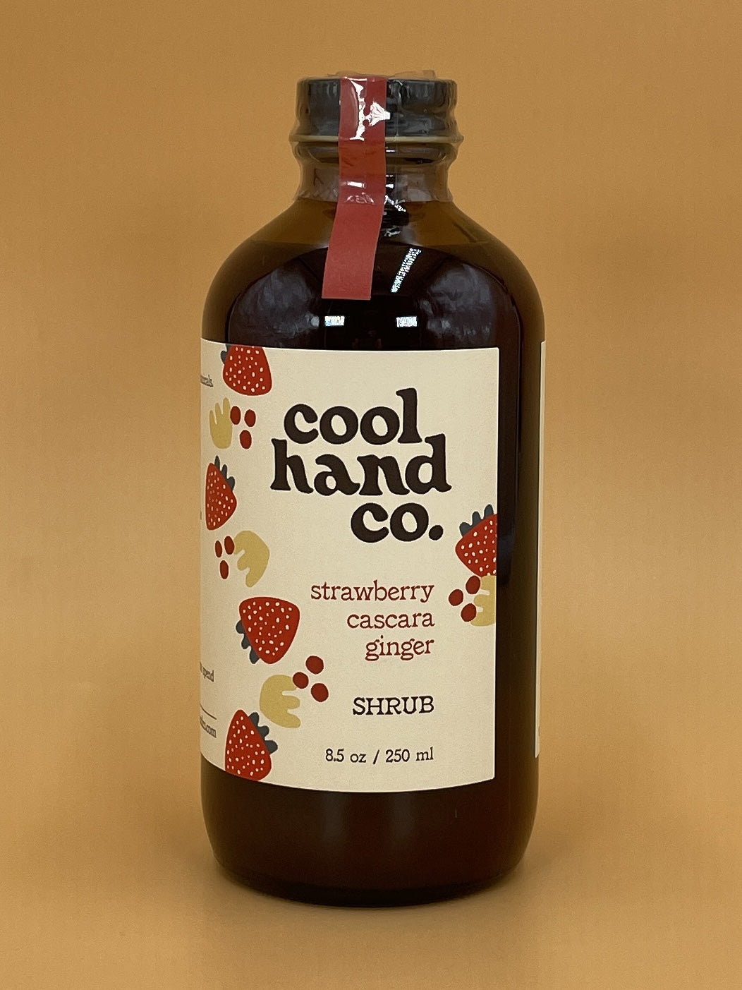 Cool Hand Co. Shrub | Strawberry Cascara Ginger