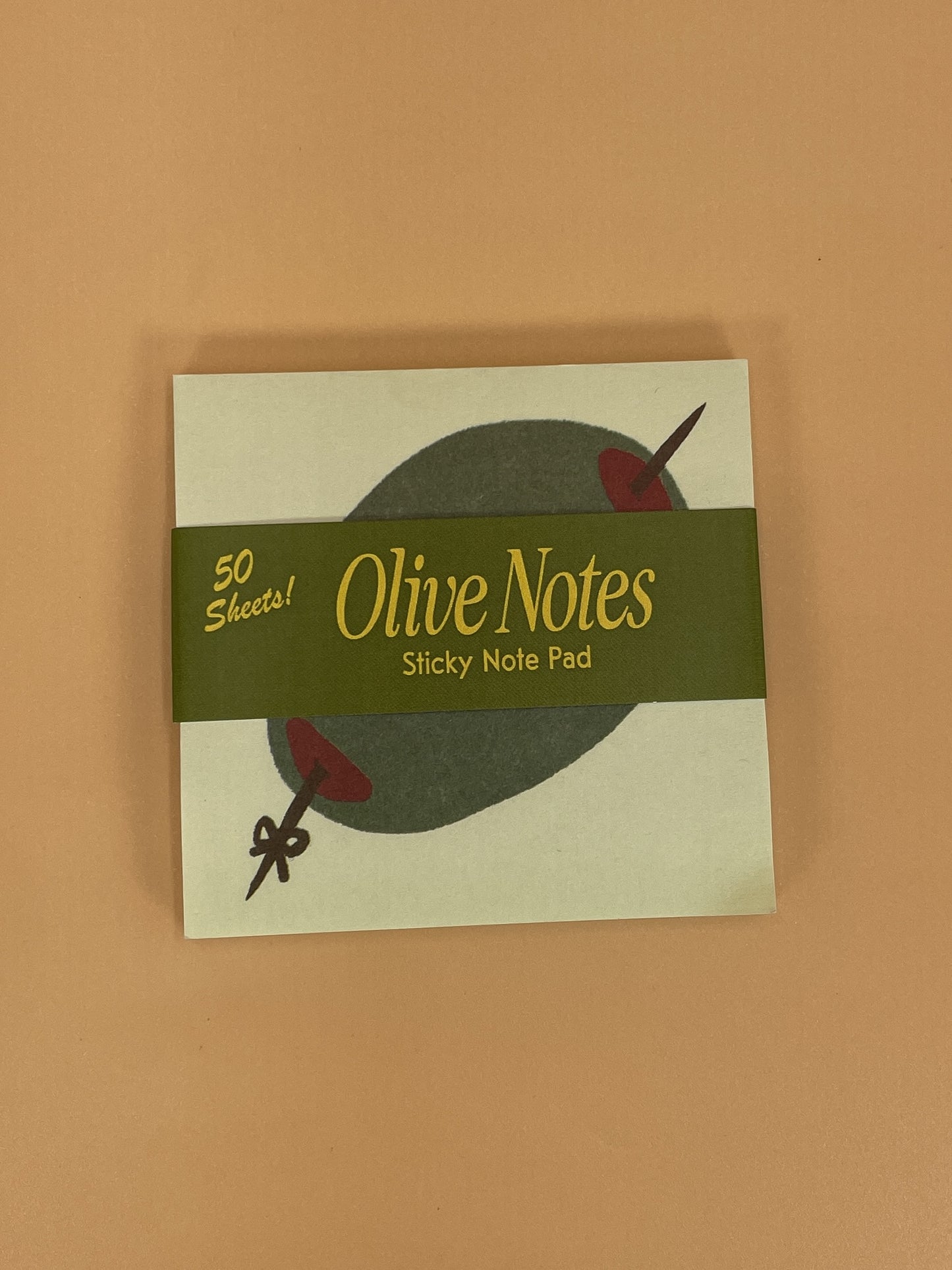 Olive Sticky Notes