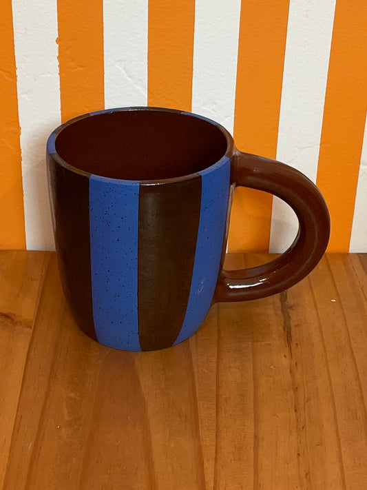 Mellow Ceramics Mug | Blue + Brown