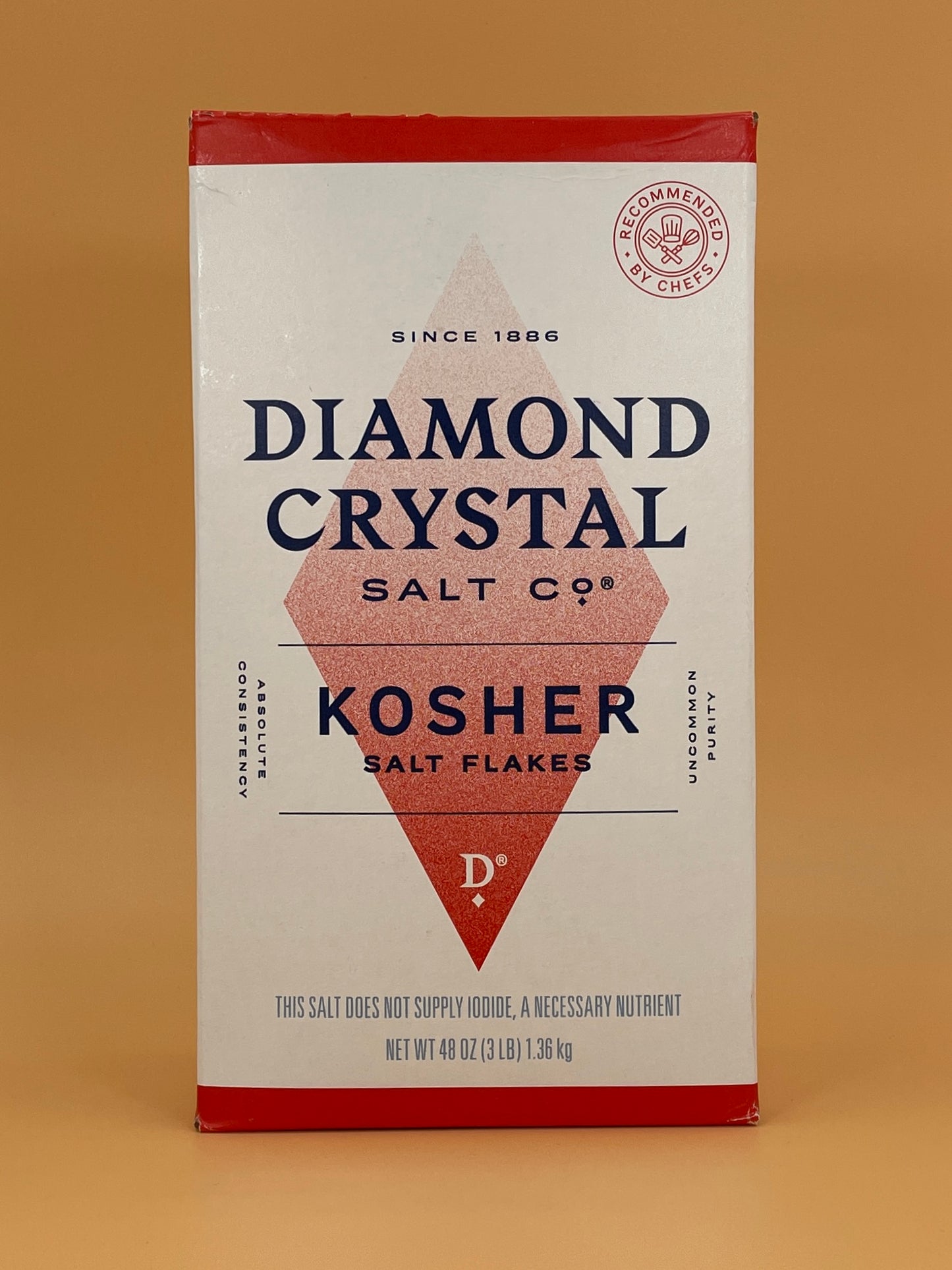 Diamond Crystal Kosher Salt | 3 lb. Box