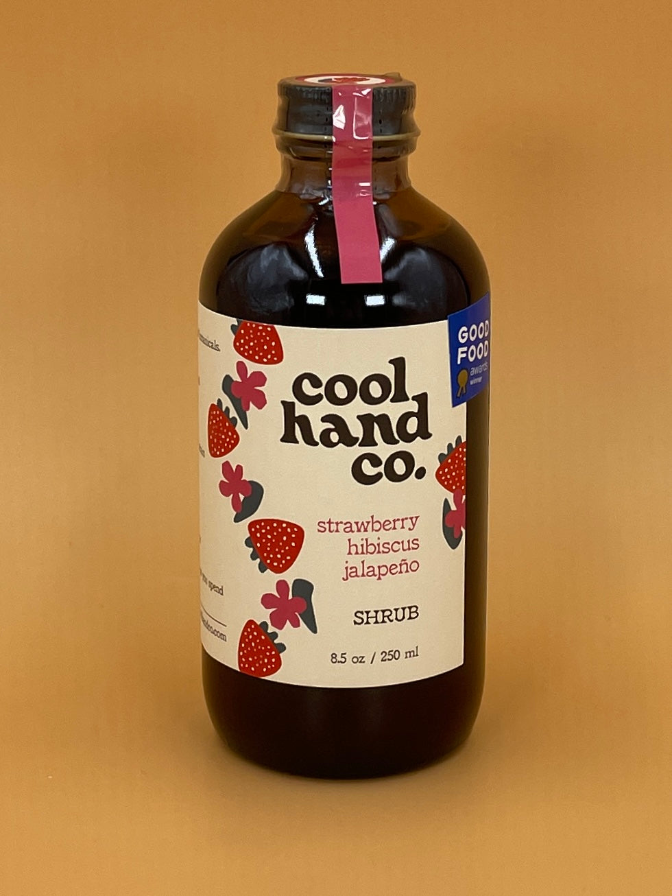 Cool Hand Co. Shrub | Strawberry Hibiscus Jalapeño