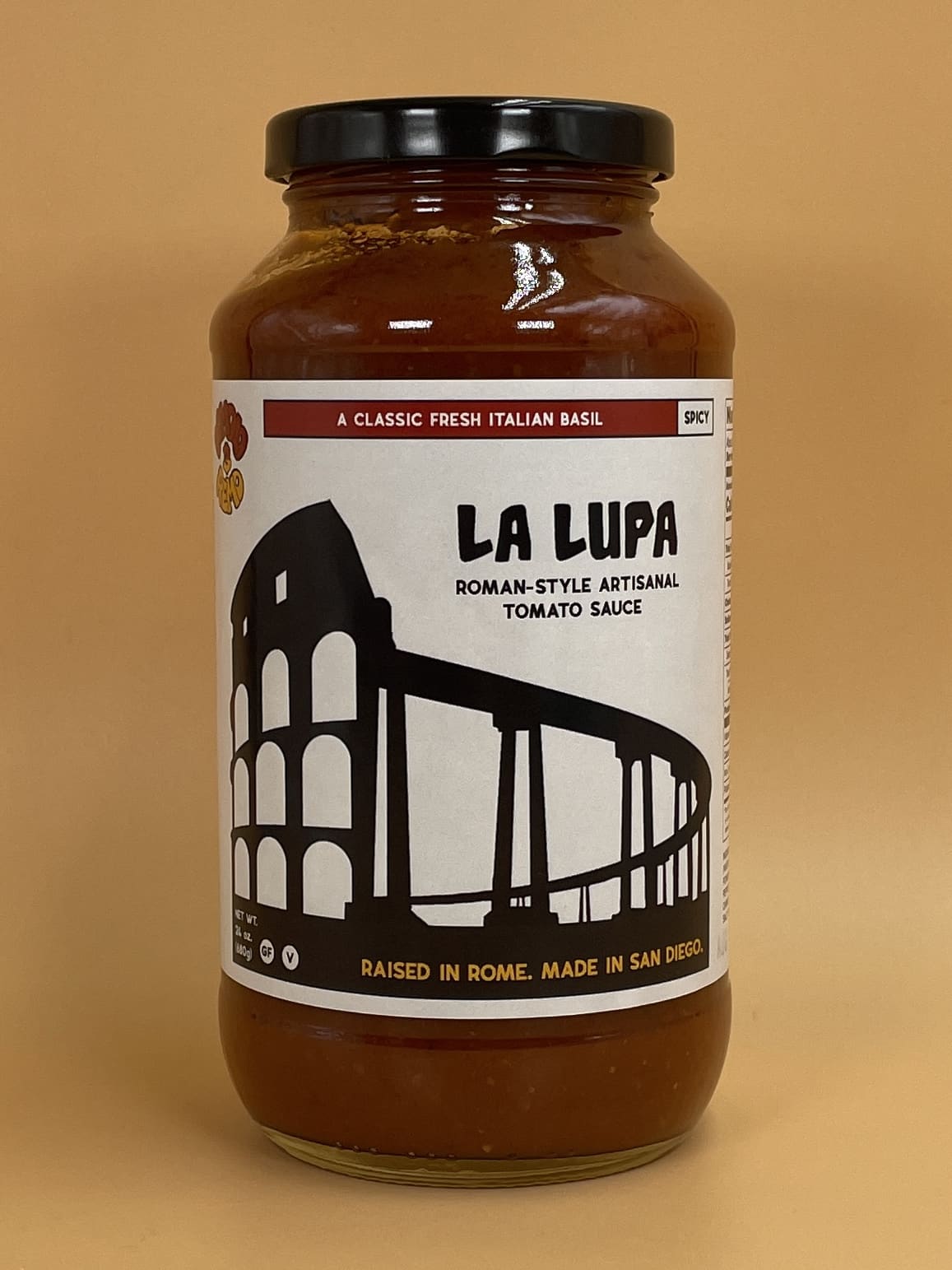 Romolo & Remo Pasta Sauce | La Lupa (Spicy)