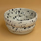 Wavy Fingers Small Bowl | Spotted Black & White