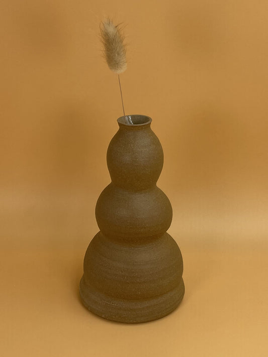 Wavy Fingers Medium Vase | Moroccan Sand