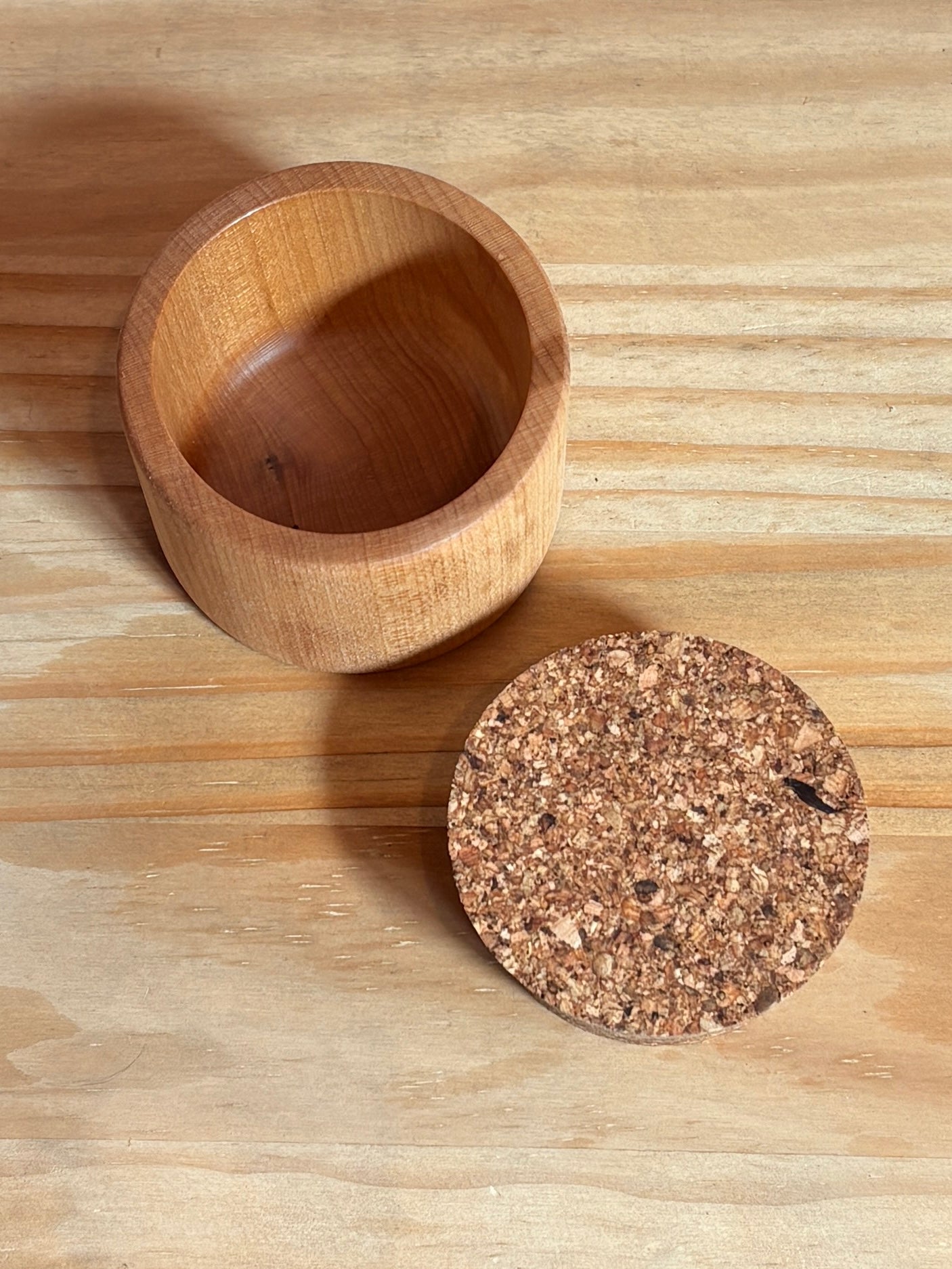 Earlywood Hard Maple Salt Cellar Cups