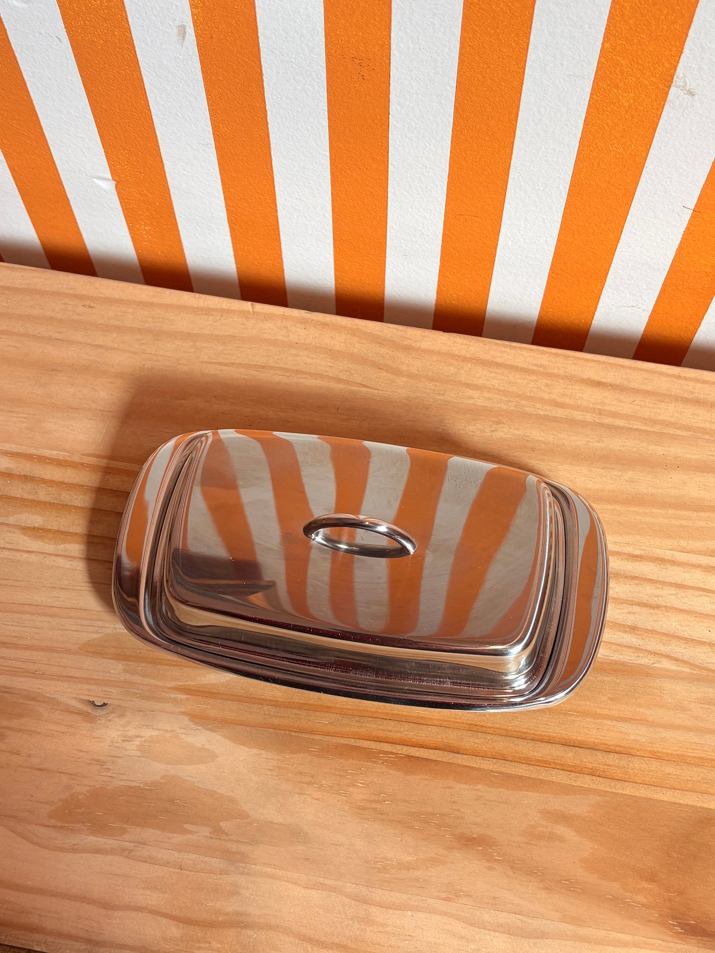 Stainless Steel Butter Dish